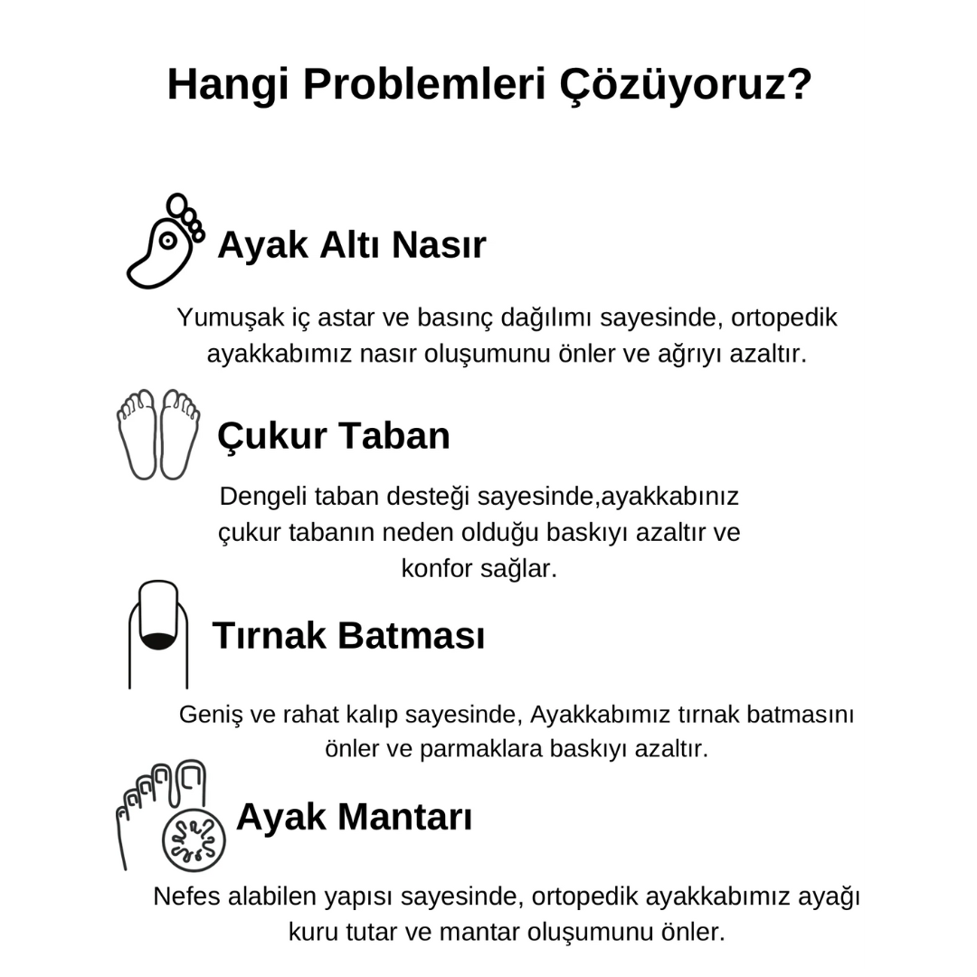 OrtaLuna - Ortopedik Kadın Ayakkabı